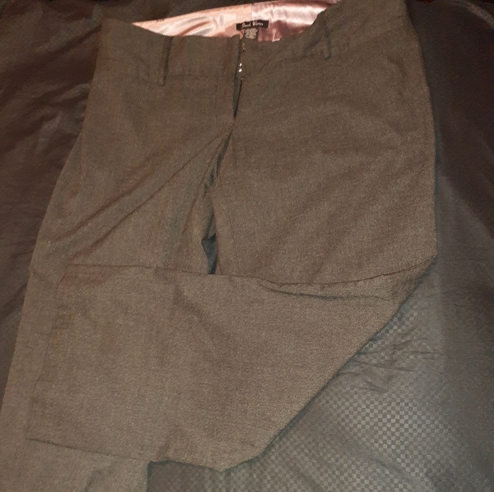 Dark grey slacks size 18